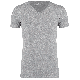 Garage tshirt v-neck body fit s/sl  grey melee