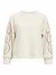 Object objdorina lo l/s sweat top white sand