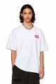 Diesel t-jnlabel-l1 t-shirt white