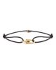 Pig & hen mia armband black | gold