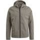 Cast Iron hooded jacket soft-shell mulled basil