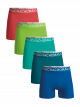 Muchachomalo 5-pack light cotton solid blue/green