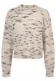 Aaiko milou spacedye sweater sandystone