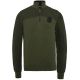 PME Legend half zip collar cotton plated olive