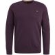 Pme legend r-neck american classic knit plum