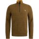 Pme legend half zip collar cotton mouline brown