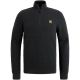 Pme legend half zip collar cotton mouline black