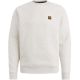 Pme legend crewneck cable jacquard sweat white