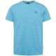 Pme legend s/s r-neck t-shirt melange jersey blue