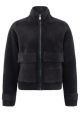 Yaya knitted jacket with pockets anthracite