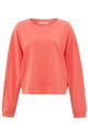 YAYA sweatshirt slub effect peach orange