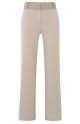 YAYA jersey wide leg contrast waistb feather grey