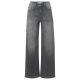 Yaya extra wide leg denim grey