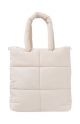 YAYA puffer bag onyx white