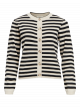 Object objester sli l/s knit cardigan sandshell