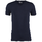 Garage tshirt v-neck body fit s/sl navy