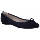 Paul-Green 2925 Blauw Suede Ballerina