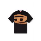 Diesel t-boxt-bleach t-shirt black