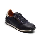 Berkelmans Warwick Navy Marino Suede