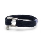 Pig & hen gorgeous george armband navy/silver