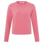 Yaya chenille sweater l/s morning glory pink