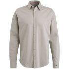 Cast iron long sleeve shirt twill jersey khaki