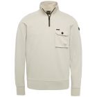 Pme legend half zip collor fine terry silver