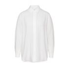 Yaya woven l/s blouse with buttons pure white