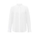 YAYA basic blouse with cuff detail pure white