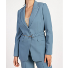 Aaiko amilla belt blazer ash blue