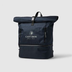 Cast Iron cooler backpack navy