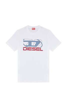Diesel t-diegor-k74 t-shirt white