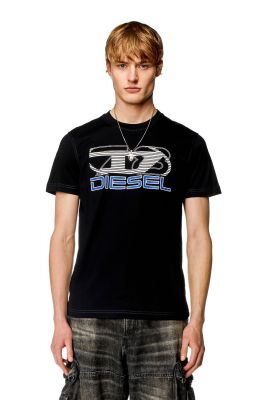 Diesel t-diegor-k74 t-shirt black