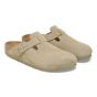 Birkenstock Boston Suede Faded Khaki