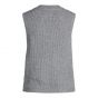 Object objmalena s/l knit waistcoat medium grey me