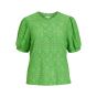 Object objfeodora s/s top noos vibrant green