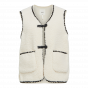 Object objpauline waistcoat white sand