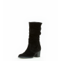 Gabor 95.894.47 Zwart Suede plooi laars