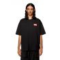 Diesel t-jnlabel-l1 t-shirt black