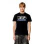 Diesel t-diegor-k74 t-shirt black