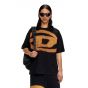 Diesel t-boxt-bleach t-shirt black