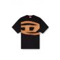 Diesel t-boxt-bleach t-shirt black