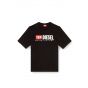 Diesel t-adjust-k14 t-shirts black