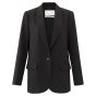 Yaya woven oversized blazer black