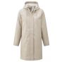 Yaya parka jacket with hood cashmere brown