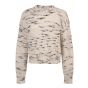 Aaiko milou spacedye sweater sandystone