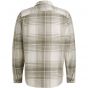 Cast Iron shirt check weave YD almond milk