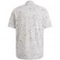 Cast Iron short sleeve shirt AOP jersey snow white