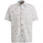 Cast Iron short sleeve shirt AOP jersey snow white