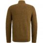 Pme legend half zip collar cotton mouline brown